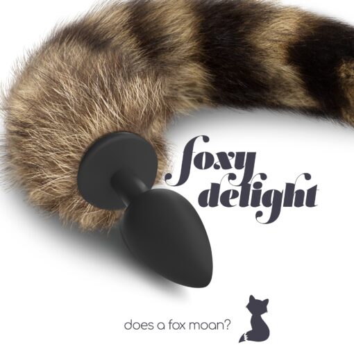 PLUG ANAL COM CAUDA FOXY DELIGHT SILICONE CRUSHIOUS - Image 4