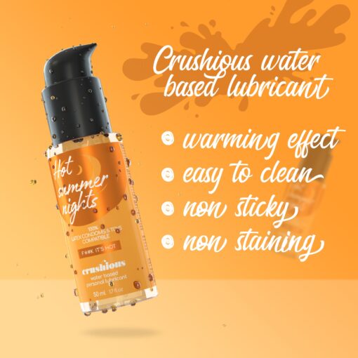 LUBRIFICANTE COM EFEITO CALOR 50 ML CRUSHIOUS - Image 3