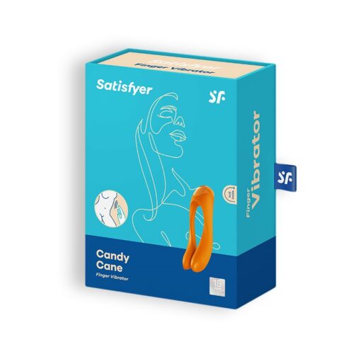 VIBRADOR CANDY CANE SATISFYER LARANJA - Image 6