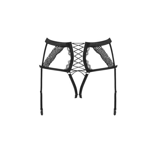 CINTO DE LIGAS E TANGA BRAVELLE OBSSESSIVE PRETO - Image 6
