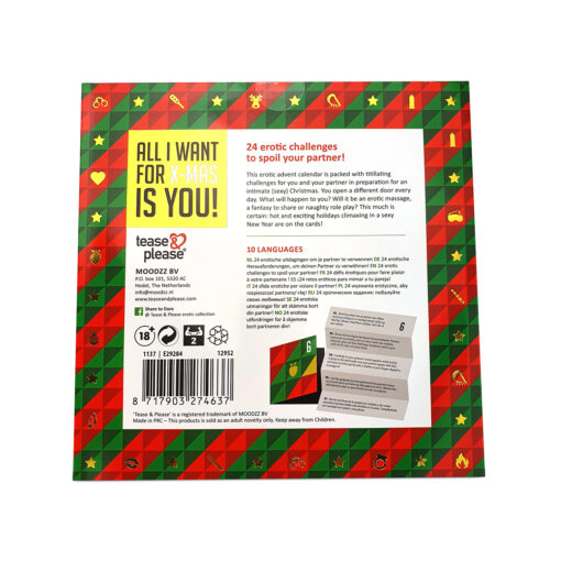 JOGO EROTIC ADVENT CALENDAR NL-DE-EN-FR-ES-IT-PL-RU-SE-NO - Image 5
