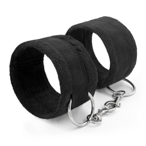 ALGEMAS DE VELCRO TOUGH LOVE COM CORRENTE DE 40CM EXTRA CRUSHIOUS PRETAS - Image 3