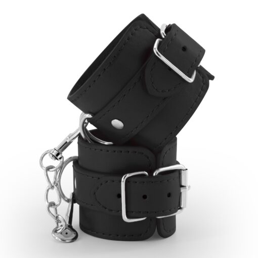 ALGEMAS DE COURO BONDAGE LOVE CRUSHIOUS PRETAS - Image 3