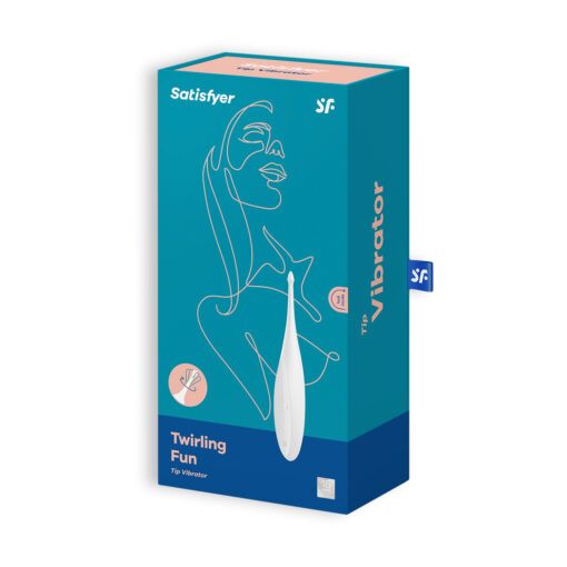 VIBRADOR TWIRLING FUN SATISFYER BRANCO - Image 6