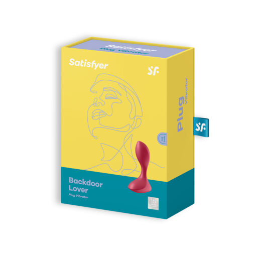 VIBRADOR ANAL BACKDOOR LOVER SATISFYER VERMELHO - Image 6