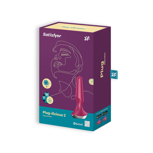 PLUG ANAL PLUG-ILICIOUS 2 SATISFYER ROSA - Image 2