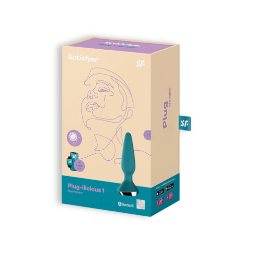 PLUG ANAL PLUG-ILICIOUS 1 SATISFYER TURQUESA - Image 2