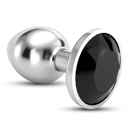 PLUG ANAL JOIA BIJOU PRETO GRANDE CRUSHIOUS COM BOLSA AVELUDADA GRÁTIS - Image 4