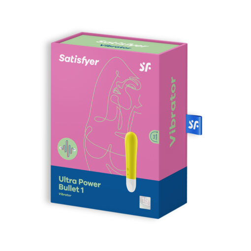 BALA VIBRATÓRIA ULTRA POWER BULLET 1 SATISFYER AMARELA - Image 7