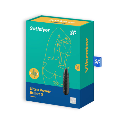BALA VIBRATÓRIA ULTRA POWER BULLET 5 SATISFYER PRETA - Image 7
