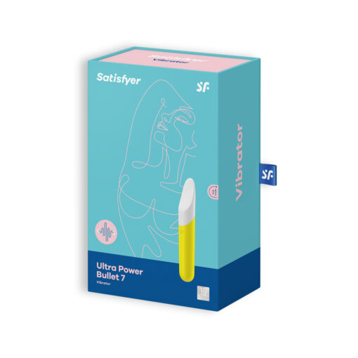BALA VIBRATÓRIA ULTRA POWER BULLET 7 SATISFYER AMARELA - Image 7