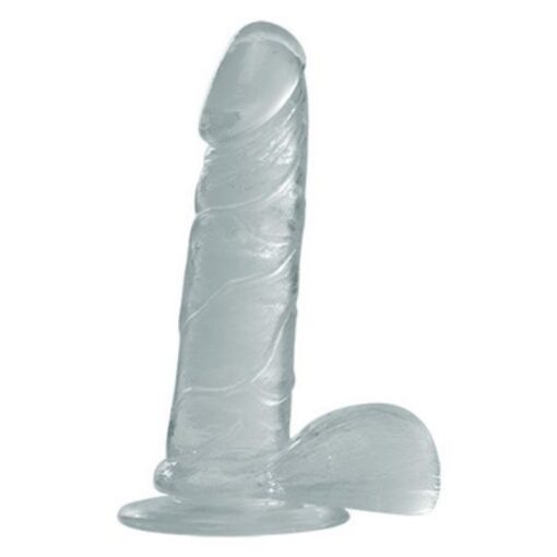 DILDO REAL RAPTURE EARTH FLAVOUR 6.5'' TRANSPARENTE - Image 6