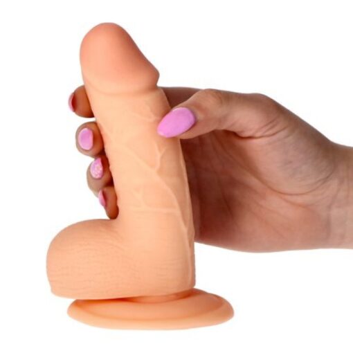 DILDO REALÍSTICO REAL RAPTURE WATER SENSATIONS 5'' BRANCO - Image 5