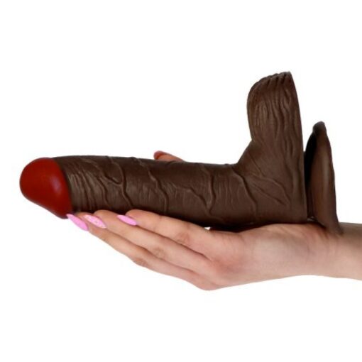 DILDO REALÍSTICO REAL RAPTURE EARTH FLAVOUR 7.5'' NEGRO - Image 4
