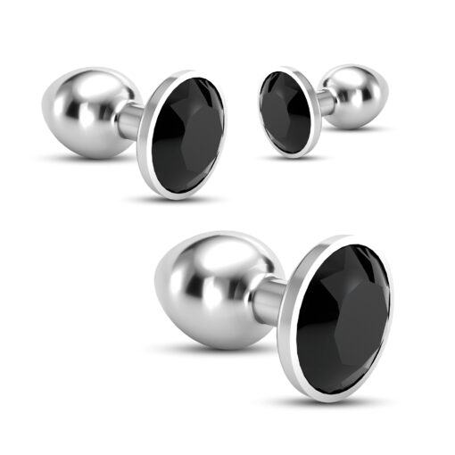 ANAL TRAIN TRIO BIJOU PRETO CRUSHIOUS COM BOLSAS INDIVIDUAIS GRÁTIS - Image 4