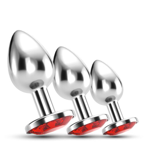 ANAL TRAIN TRIO BIJOU VERMELHO CRUSHIOUS COM BOLSAS INDIVIDUAIS GRÁTIS - Image 2