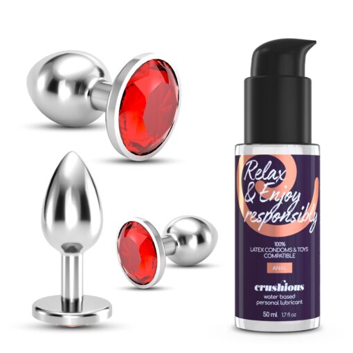 BIJOU ANAL WET TRAIN TRIO CRUSHIOUS VERMELHO - Image 2