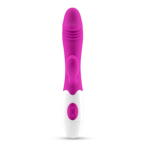 VIBRADOR COM ESTIMULADOR DE CLITÓRIS LOLLIPOP E LUBRIFICANTE À BASE DE ÁGUA INCLUÍDO CRUSHIOUS - Image 3