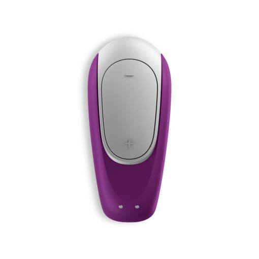 VIBRADOR DOUBLE FUN COM APP SATISFYER ROXO - Image 3