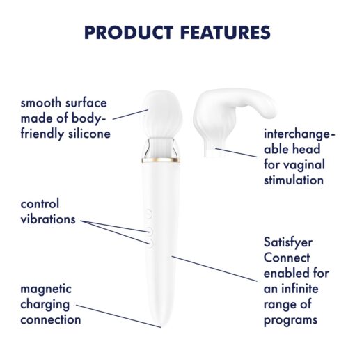 MASSAJADOR DOUBLE WAND-ER COM APP SATISFYER - Image 13