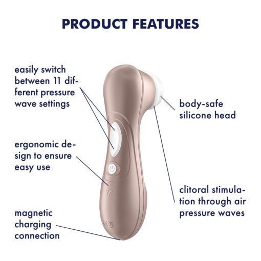 ESTIMULADOR DE CLÍTORIS RECARREGÁVEL SATISFYER PRO 2 GENERATION 2 - Image 17