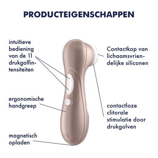 ESTIMULADOR DE CLÍTORIS RECARREGÁVEL SATISFYER PRO 2 GENERATION 2 - Image 18