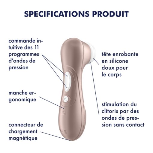 ESTIMULADOR DE CLÍTORIS RECARREGÁVEL SATISFYER PRO 2 GENERATION 2 - Image 21
