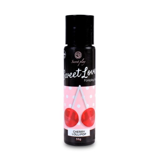 GEL LUBRIFICANTE COM SABOR A CHUPA DE CEREJA SWEET LOVE SECRET PLAY 60ML - Image 2