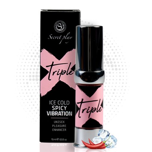 GEL ESTIMULANTE TRIPLE X UNISEXO SECRET PLAY 15ML - Image 3
