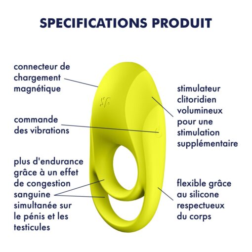 ANEL VIBRATÓRIO SPECTACULAR DUO SATISFYER - Image 5