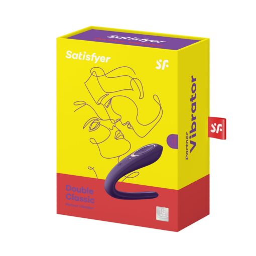 VIBRADOR PARA CASAL DOUBLE CLASSIC COM CARREGADOR USB - Image 7