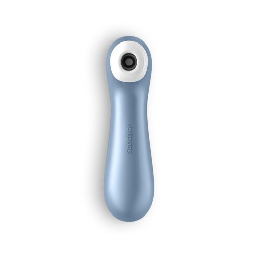 ESTIMULADOR DE CLITÓRIS PRO 2 VIBRATION SATISFYER AZUL - Image 2