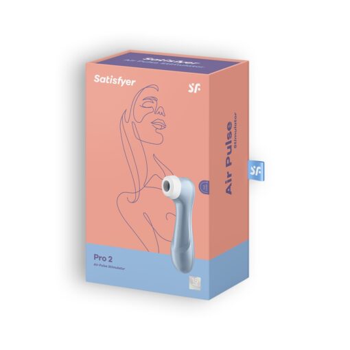 ESTIMULADOR DE CLÍTORIS RECARREGÁVEL SATISFYER PRO 2 GENERATION 2 AZUL - Image 4