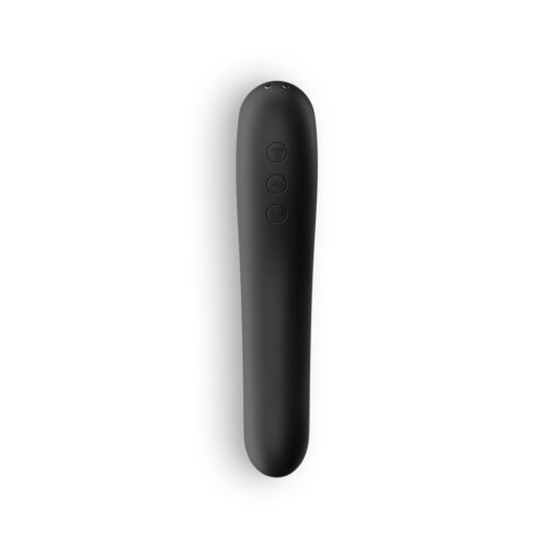 VIBRADOR DUAL KISS SATISFYER PRETO - Image 3