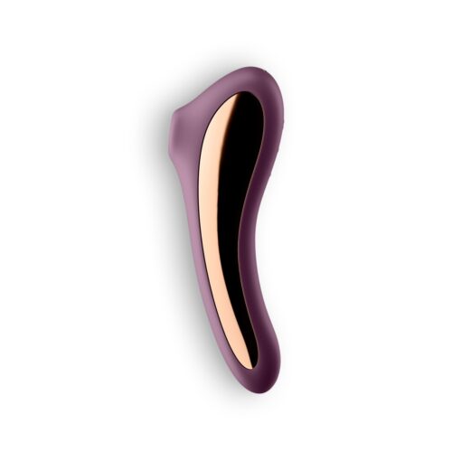 VIBRADOR DUAL KISS SATISFYER BORDEAUX - Image 4