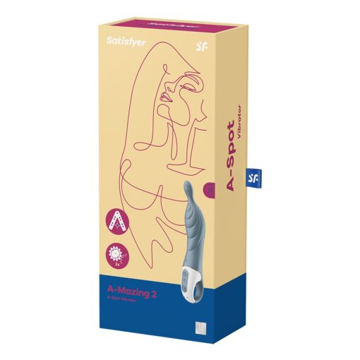 ESTIMULADOR DO PONTO-G A-MAZING 2 SATISFYER CINZA - Image 9