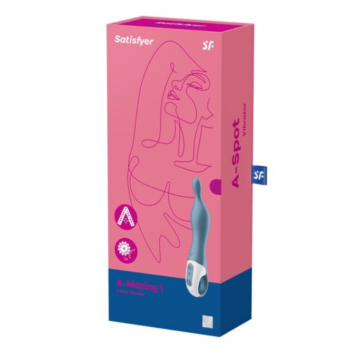 ESTIMULADOR DO PONTO-G A-MAZING 1 SATISFYER AZUL - Image 9