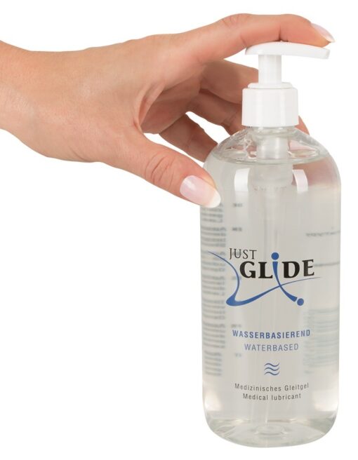 LUBRIFICANTE À BASE DE ÁGUA JUST GLIDE 500ML - Image 4