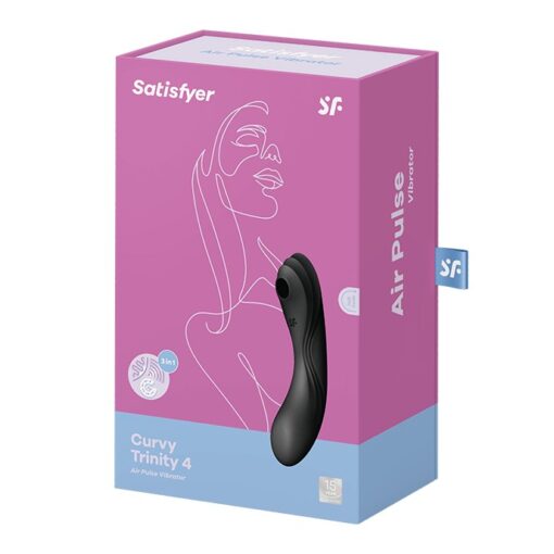 VIBRADOR CURVY TRINITY 4 SATISFYER PRETO - Image 2