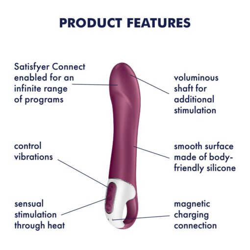 VIBRADOR BIG HEAT COM APP SATISFYER - Image 11