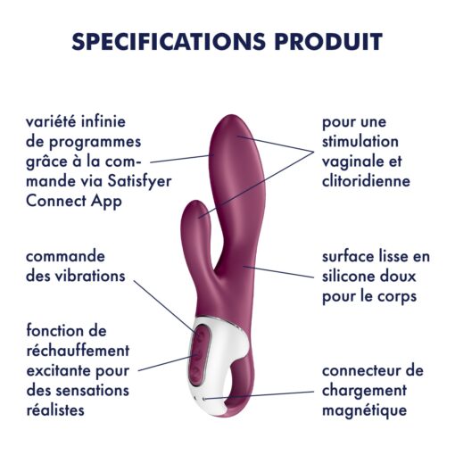 VIBRADOR HEATED AFFAIR COM APP SATISFYER - Image 13