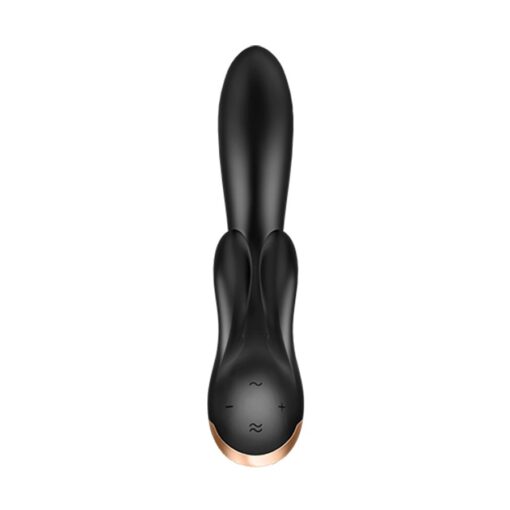 VIBRADOR DOUBLE FLEX COM APP SATISFYER PRETO - Image 2