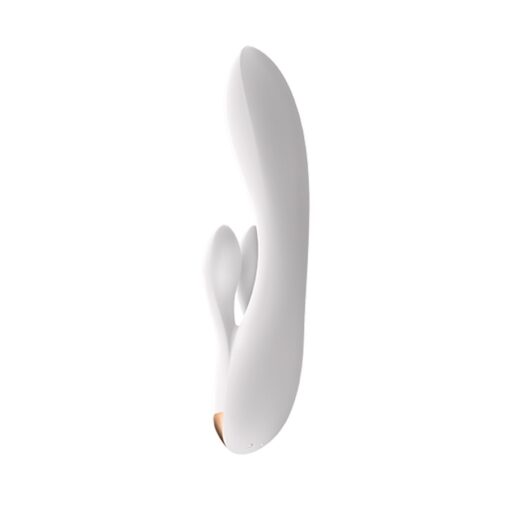 VIBRADOR DOUBLE FLEX COM APP SATISFYER BRANCO - Image 3