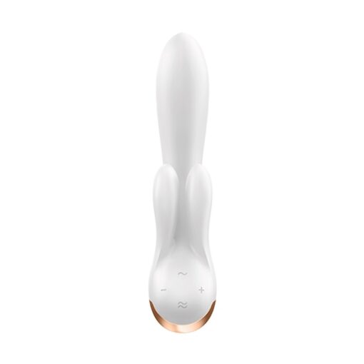 VIBRADOR DOUBLE FLEX COM APP SATISFYER BRANCO - Image 5