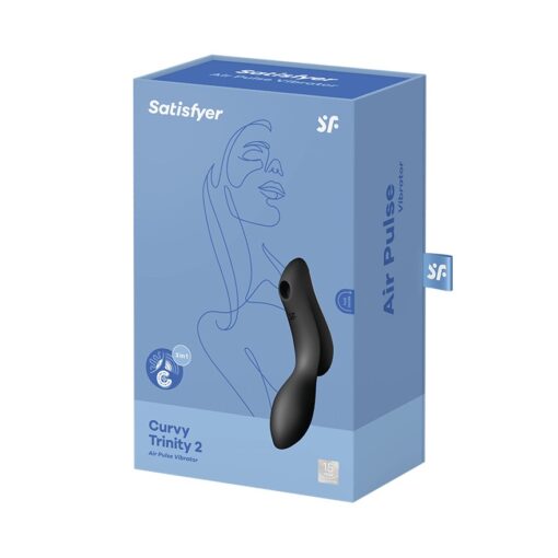 VIBRADOR CURVY TRINITY 2 SATISFYER PRETO - Image 3