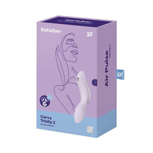 VIBRADOR CURVY TRINITY 2 SATISFYER VIOLETA - Image 3