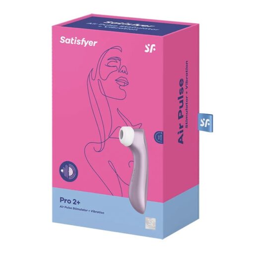 ESTIMULADOR DE CLITÓRIS PRO 2 VIBRATION SATISFYER ROSA - Image 9