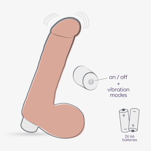 VIBRADOR REALÍSTICO LORDGASMUS CRUSHIOUS - Image 8