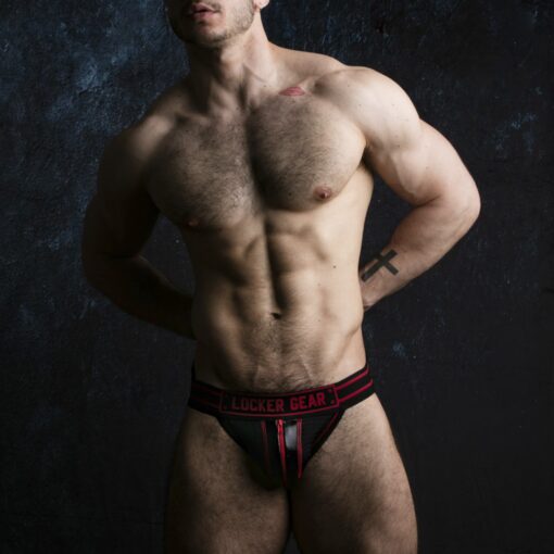 JOCKSTRAP MASSIVE RUDE LOCKER GEAR VERMELHO - Image 3