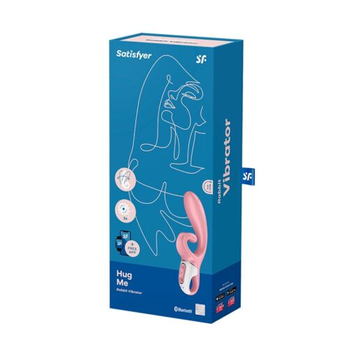 VIBRADOR HUG ME COM APP SATISFYER ROSA - Image 2